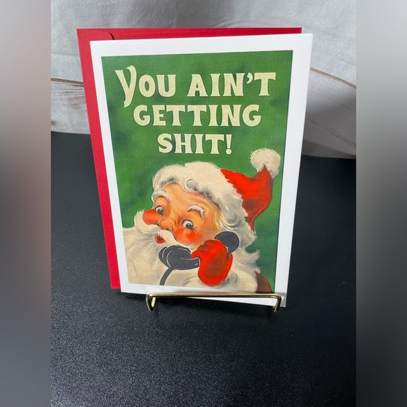 ⚠️🎄 Adult Christmas Greeting Card 4Pc Bundle NWT - Picture 8 of 14